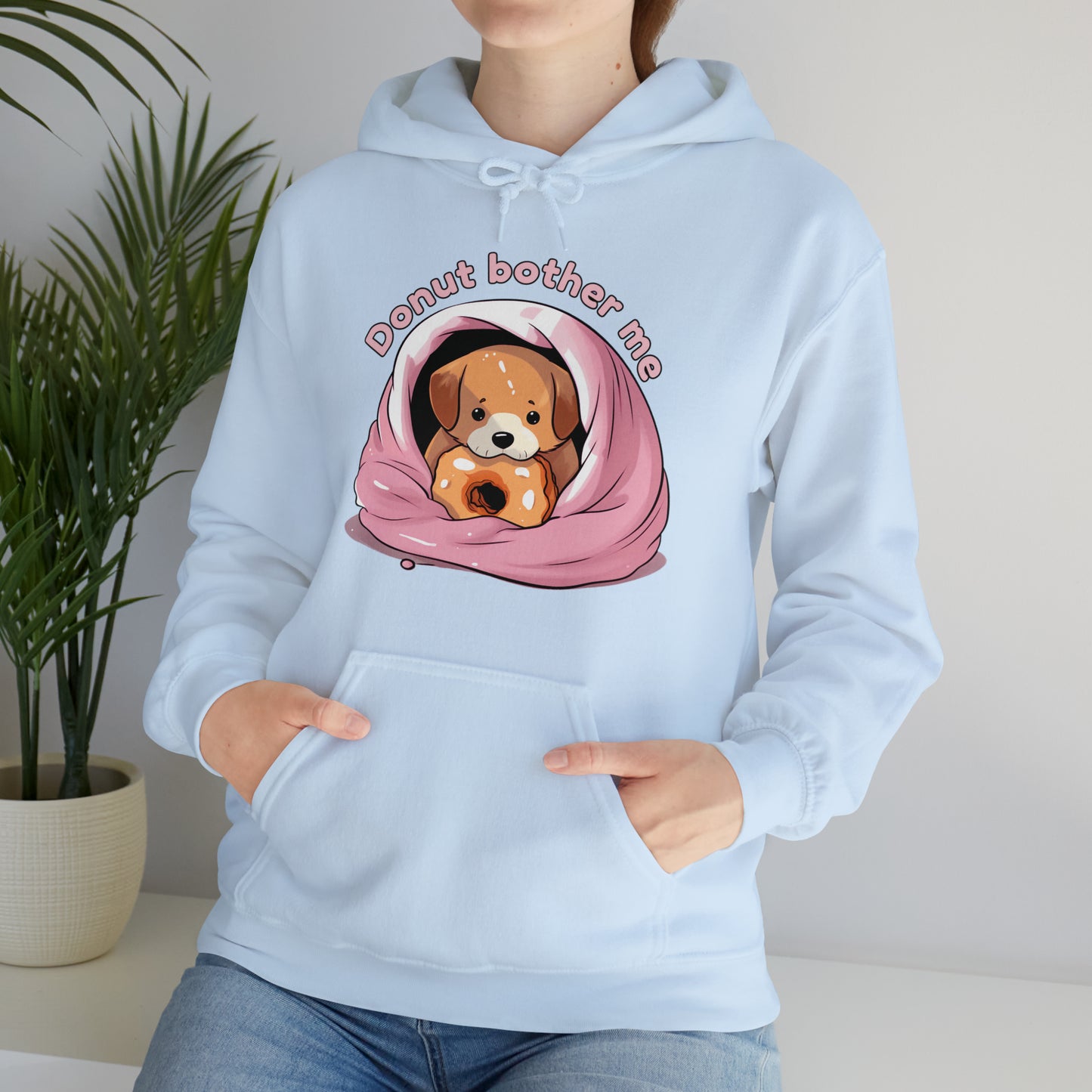 Donut bother me (dot) - Unisex Heavy Blend™ Hooded Sweatshirt