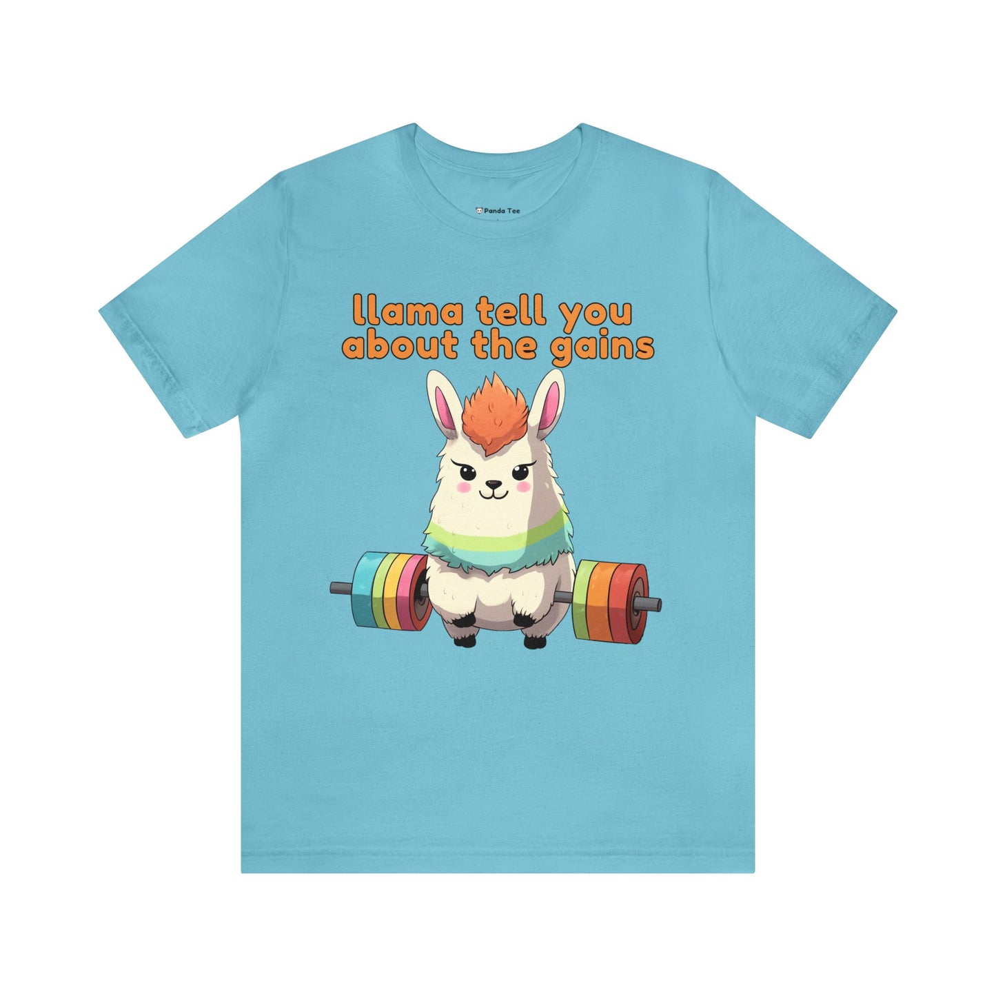 Llama tell you about the gains - Unisex Jersey Short Sleeve Tee