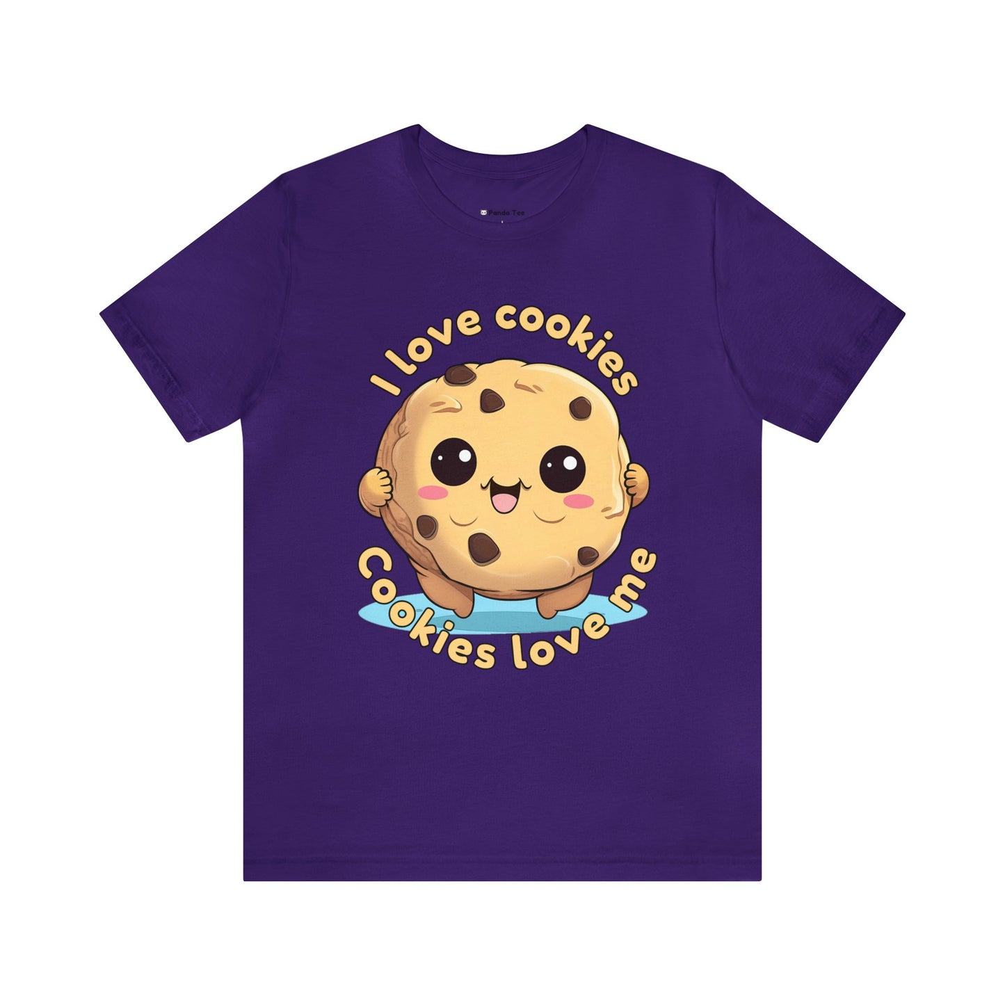 I love cookies, Cookies love me. Unisex Jersey Short Sleeve Tee