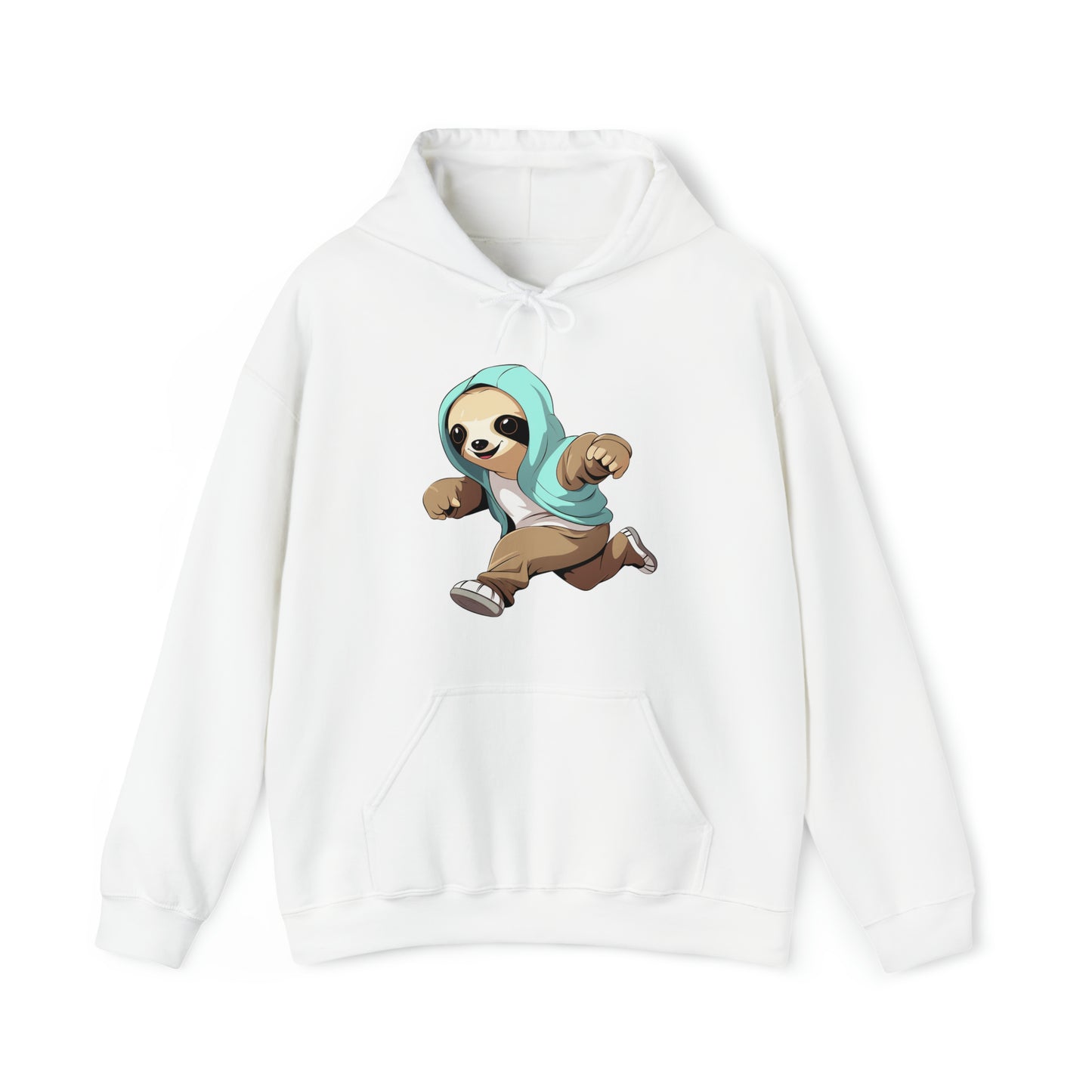 Running Sloth - Unisex Heavy Blend™ Hooded Sweatshirt