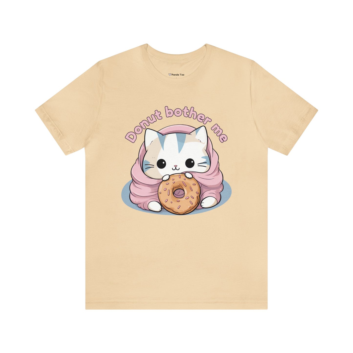 Donut bother me (cat) - Unisex Jersey Short Sleeve Tee