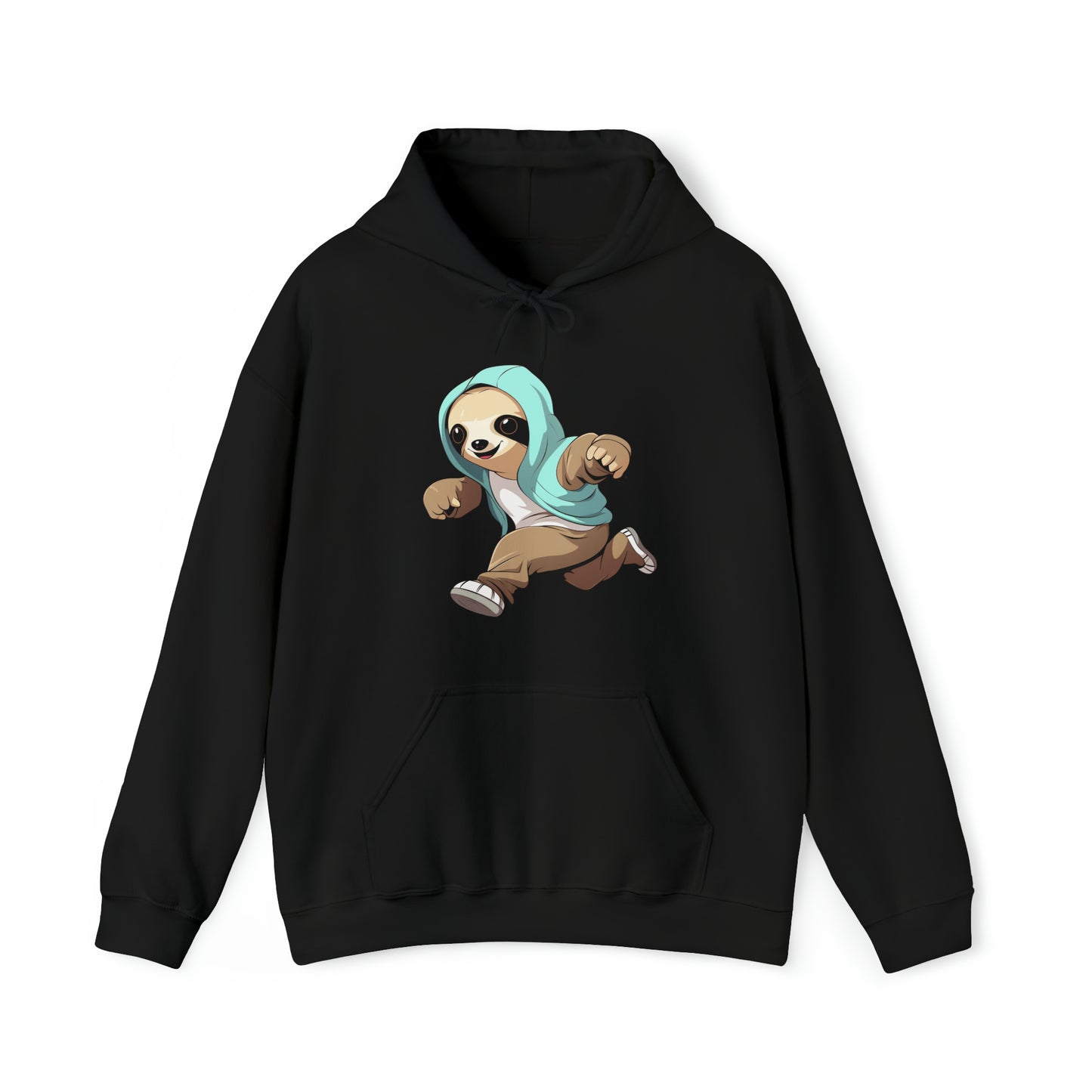 Running Sloth - Unisex Heavy Blend™ Hooded Sweatshirt