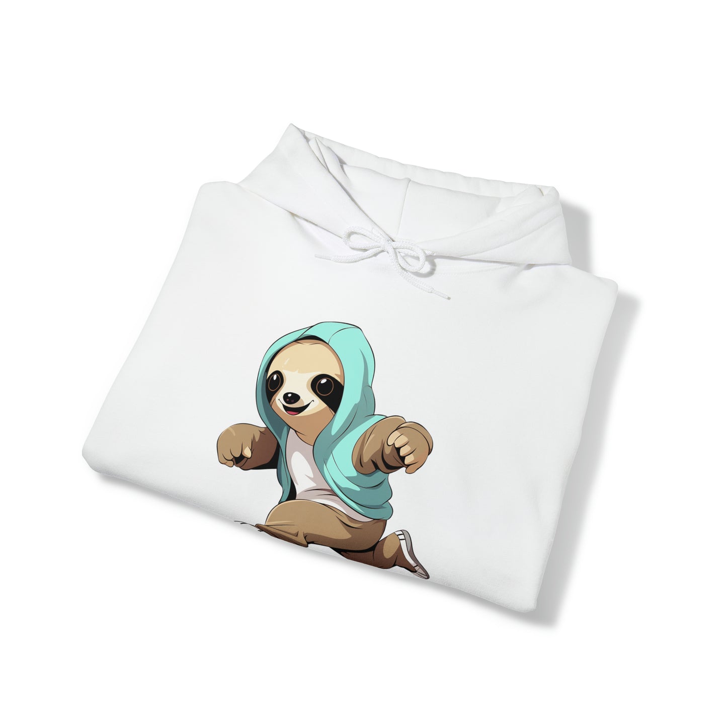 Running Sloth - Unisex Heavy Blend™ Hooded Sweatshirt