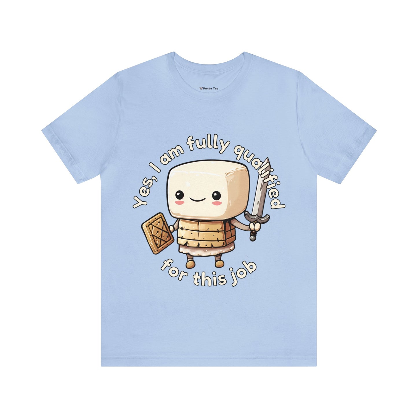 Marshmallow Warrior - Unisex Jersey Short Sleeve Tee