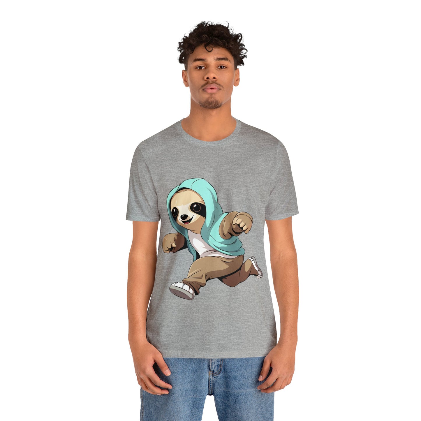 Running Sloth - Unisex Jersey Short Sleeve Tee