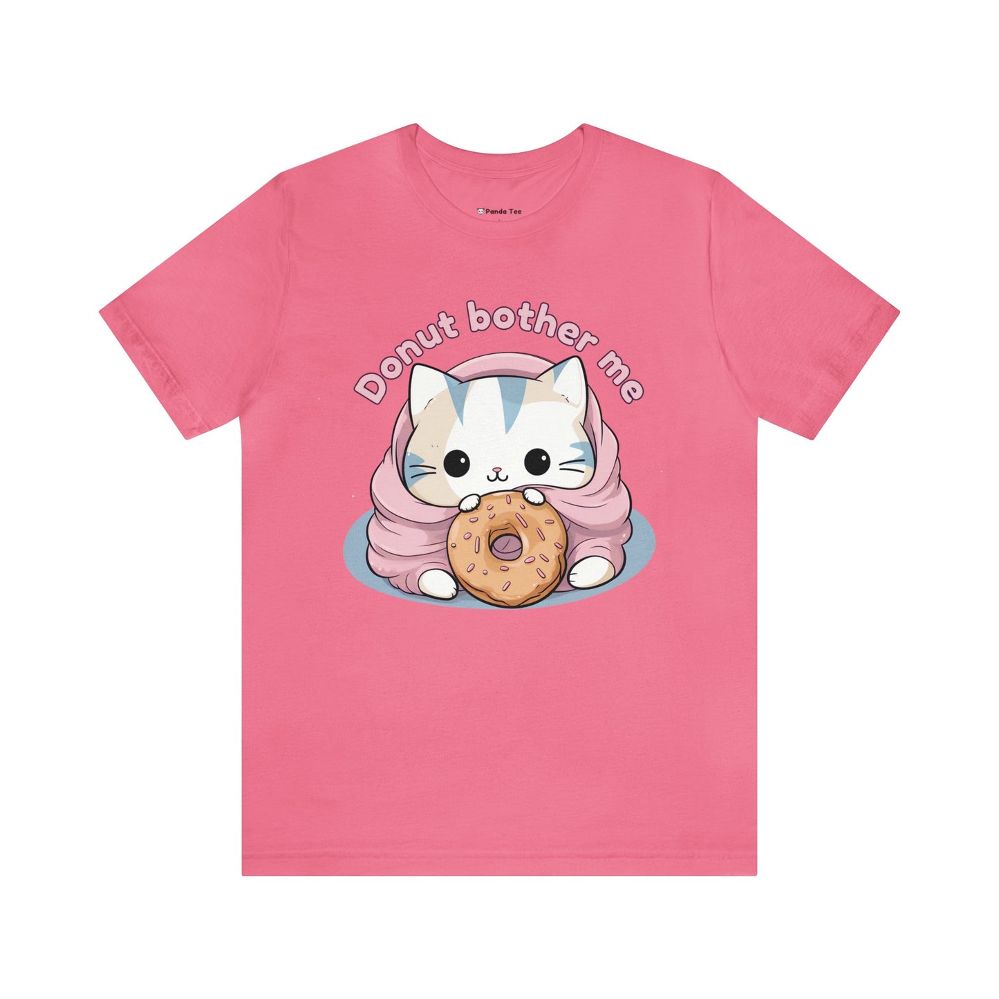 Donut bother me (cat) - Unisex Jersey Short Sleeve Tee
