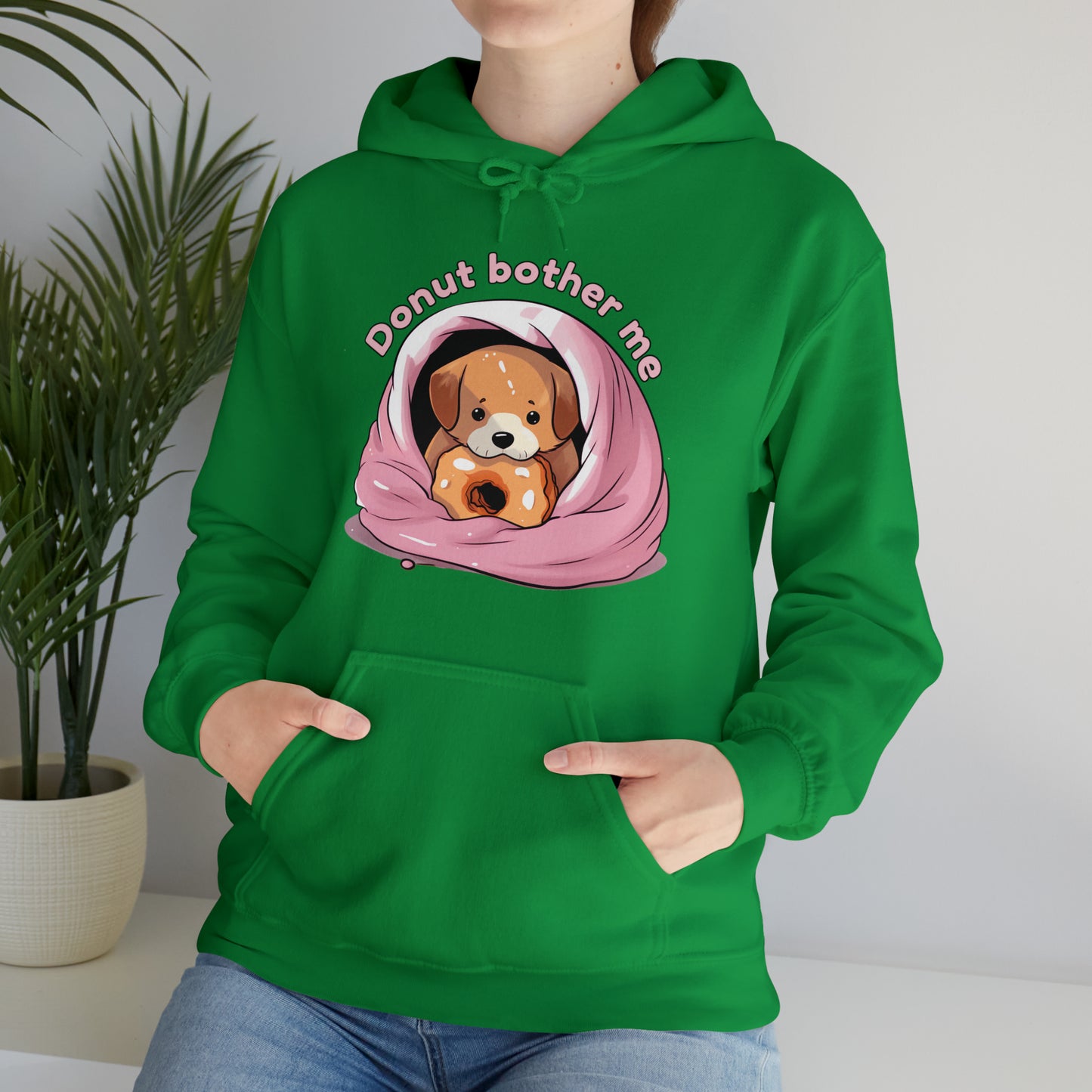 Donut bother me (dot) - Unisex Heavy Blend™ Hooded Sweatshirt