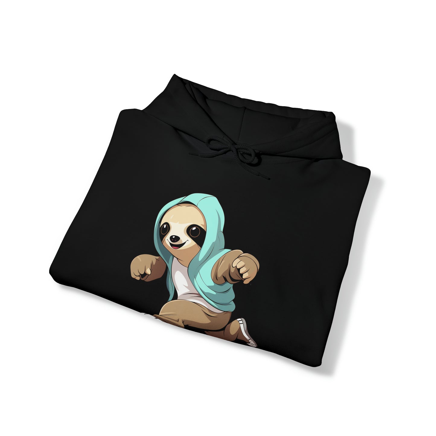 Running Sloth - Unisex Heavy Blend™ Hooded Sweatshirt