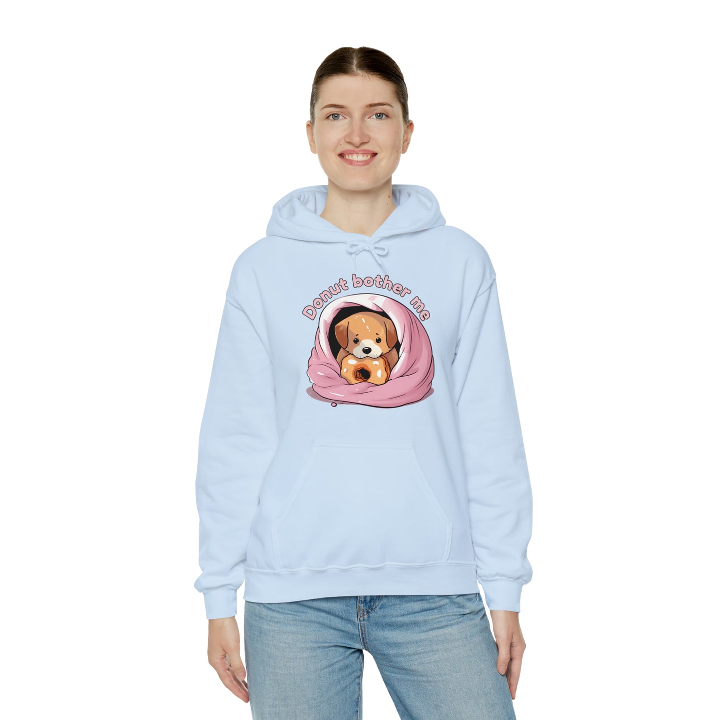 Donut bother me (dot) - Unisex Heavy Blend™ Hooded Sweatshirt