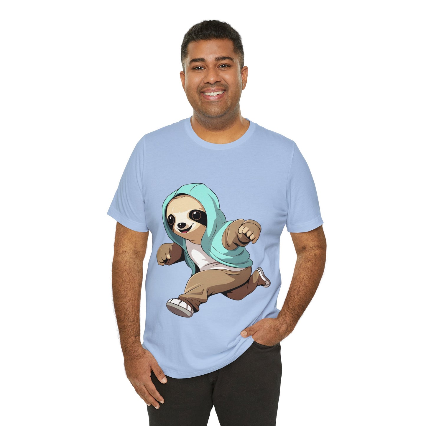 Running Sloth - Unisex Jersey Short Sleeve Tee