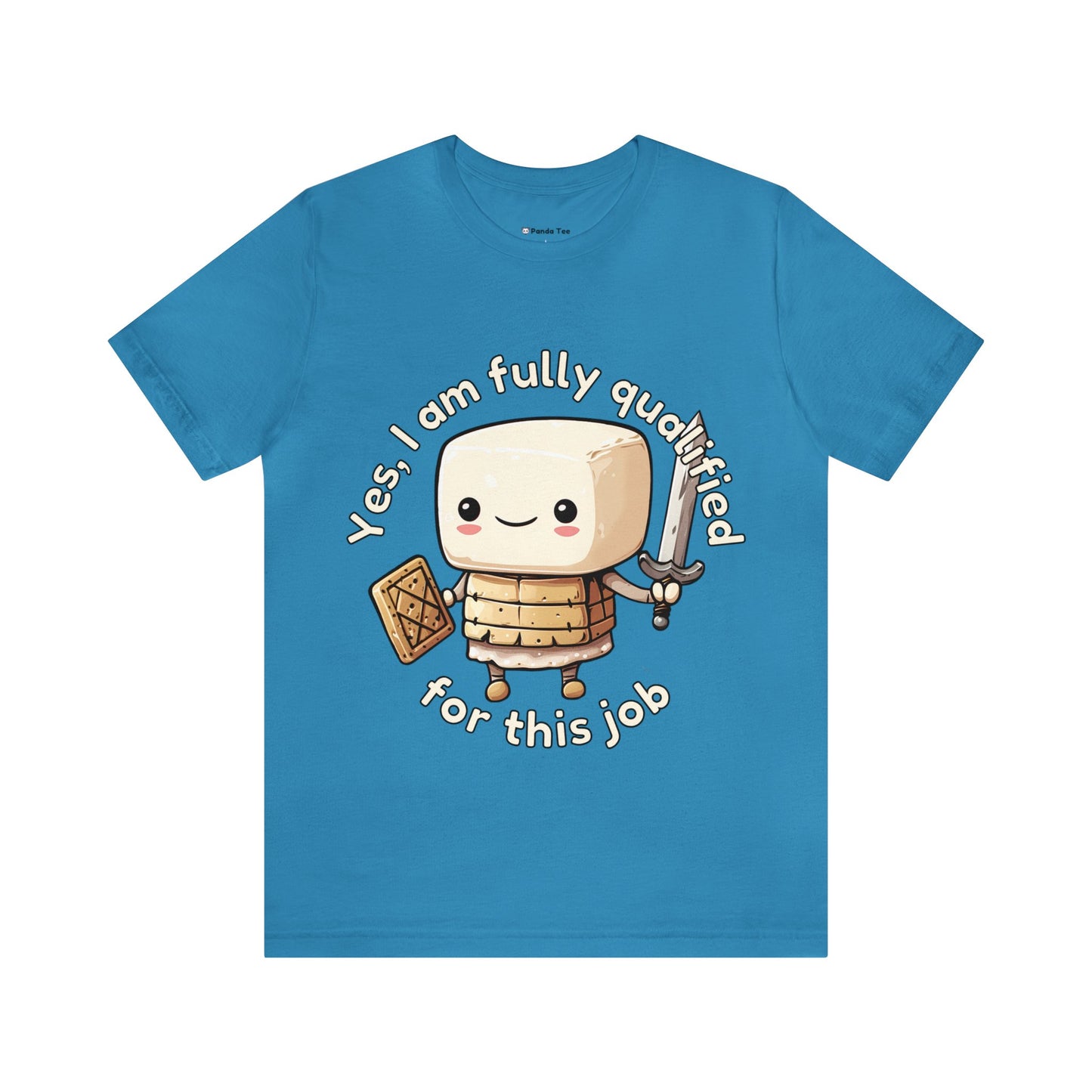 Marshmallow Warrior - Unisex Jersey Short Sleeve Tee