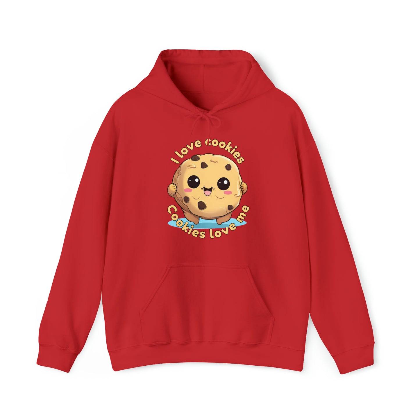 I love cookies, cookies love me - Unisex Heavy Blend™ Hooded Sweatshirt