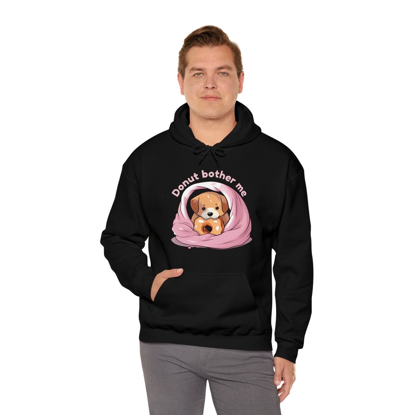 Donut bother me (dot) - Unisex Heavy Blend™ Hooded Sweatshirt