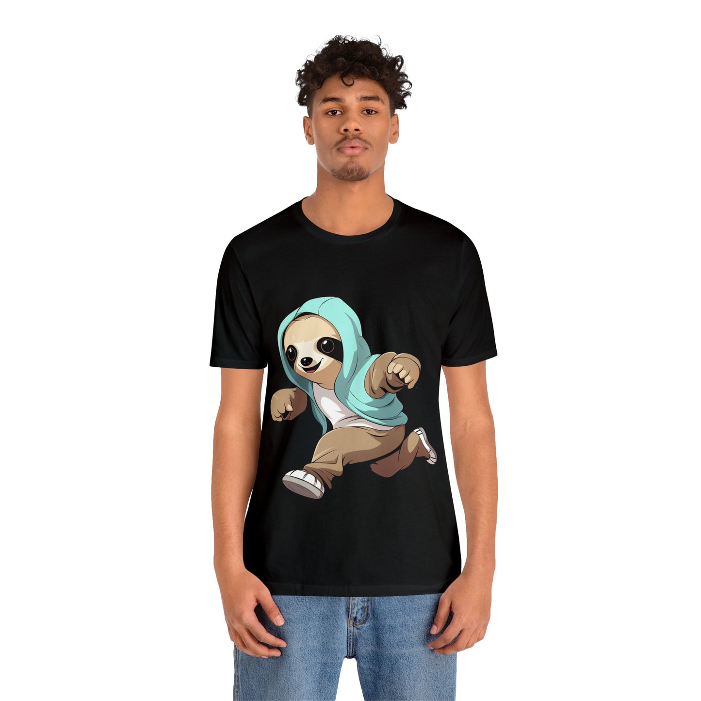 Running Sloth - Unisex Jersey Short Sleeve Tee