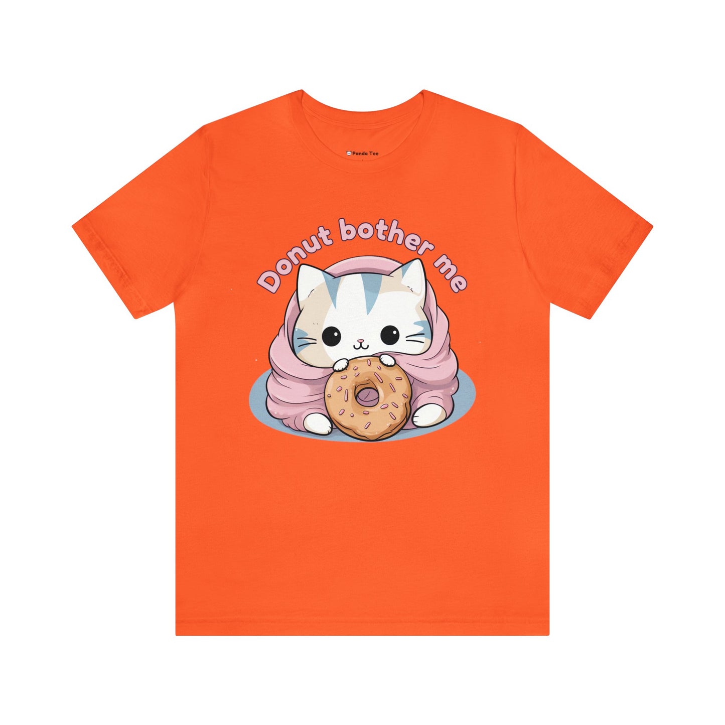 Donut bother me (cat) - Unisex Jersey Short Sleeve Tee