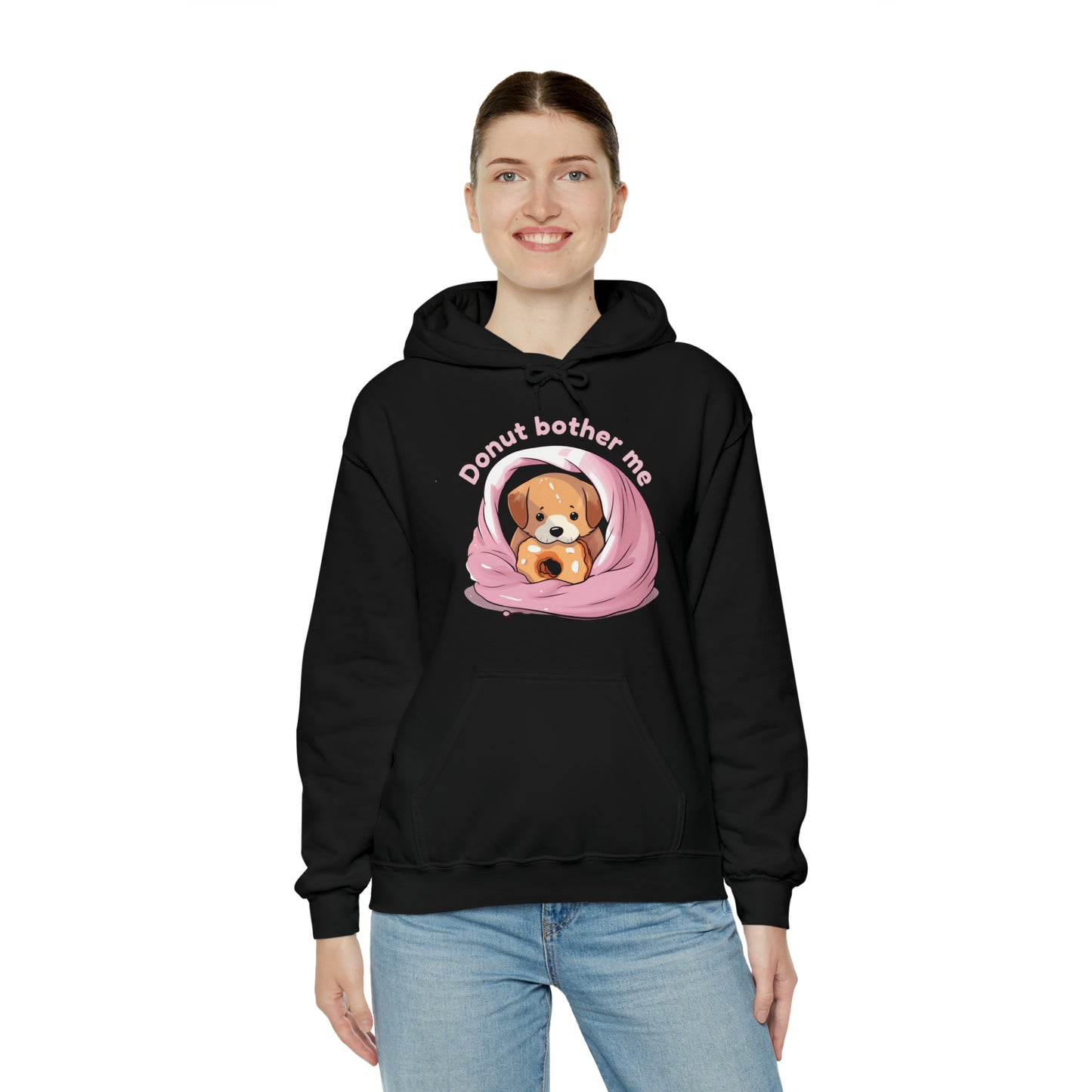 Donut bother me (dot) - Unisex Heavy Blend™ Hooded Sweatshirt