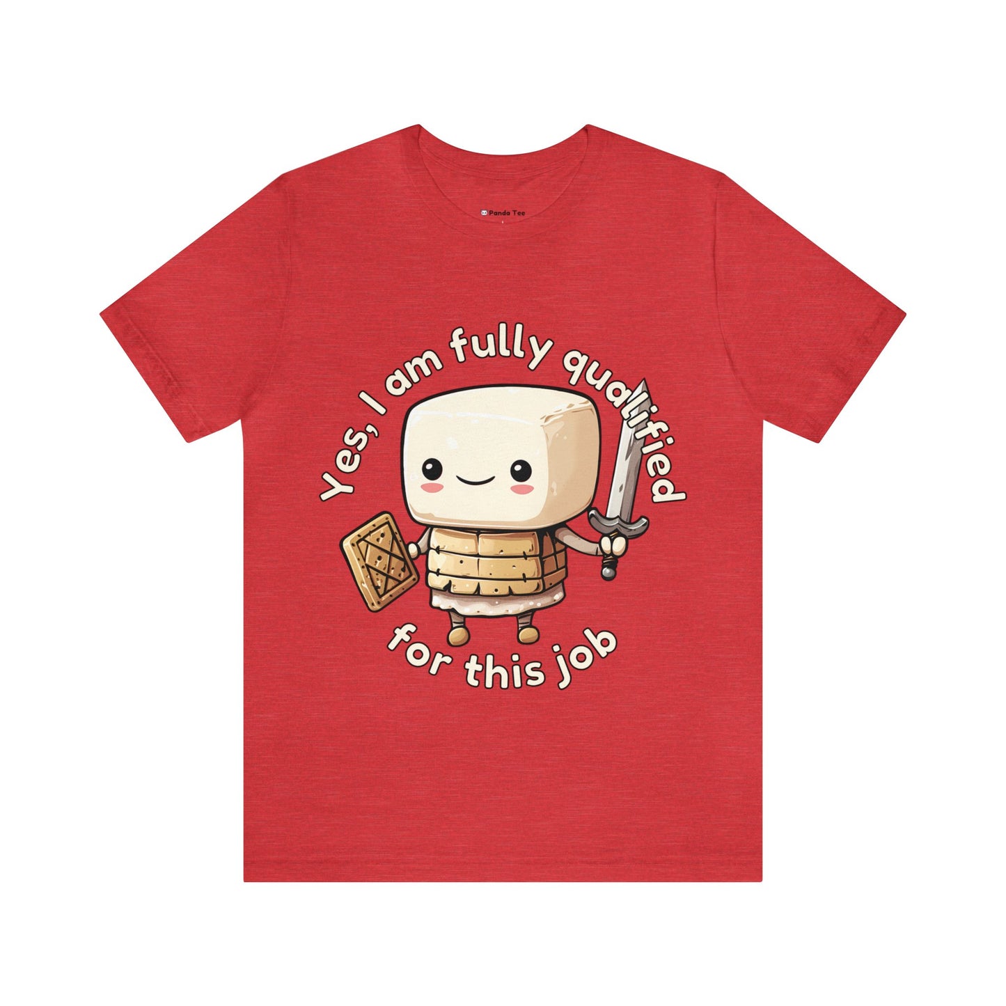 Marshmallow Warrior - Unisex Jersey Short Sleeve Tee