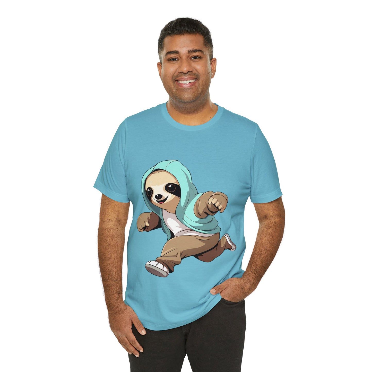Running Sloth - Unisex Jersey Short Sleeve Tee