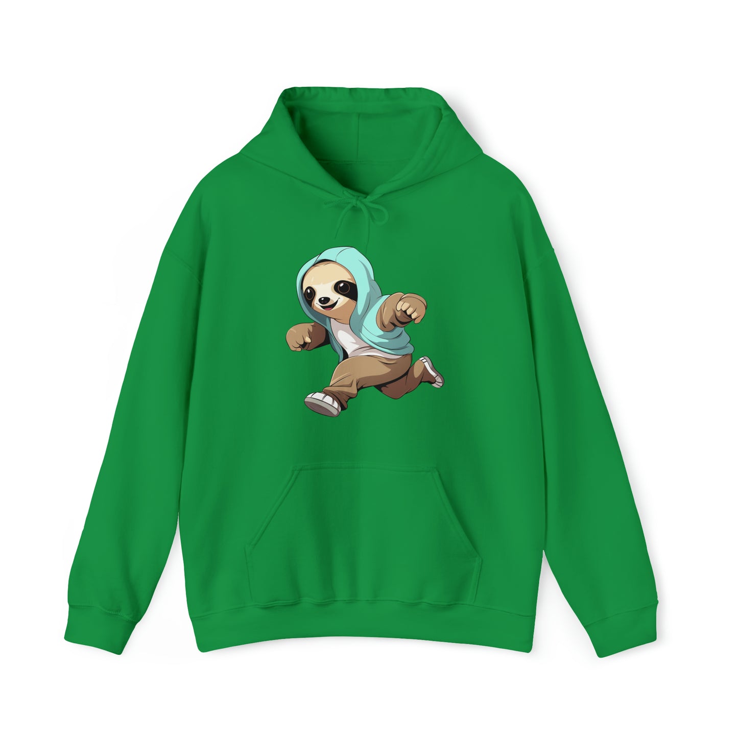 Running Sloth - Unisex Heavy Blend™ Hooded Sweatshirt