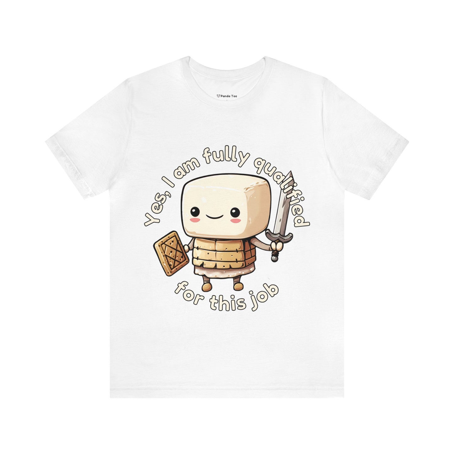 Marshmallow Warrior - Unisex Jersey Short Sleeve Tee