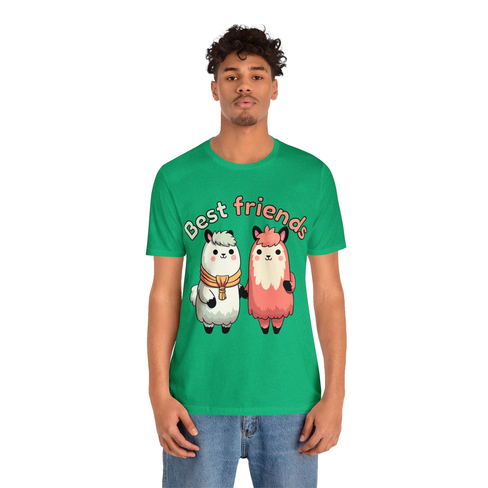 R&D.M.Co- Tシャツ Ｌサイズ BEST FRIENDS Best Friends - Unisex Jersey Short Sleeve Tee – Panda Tee