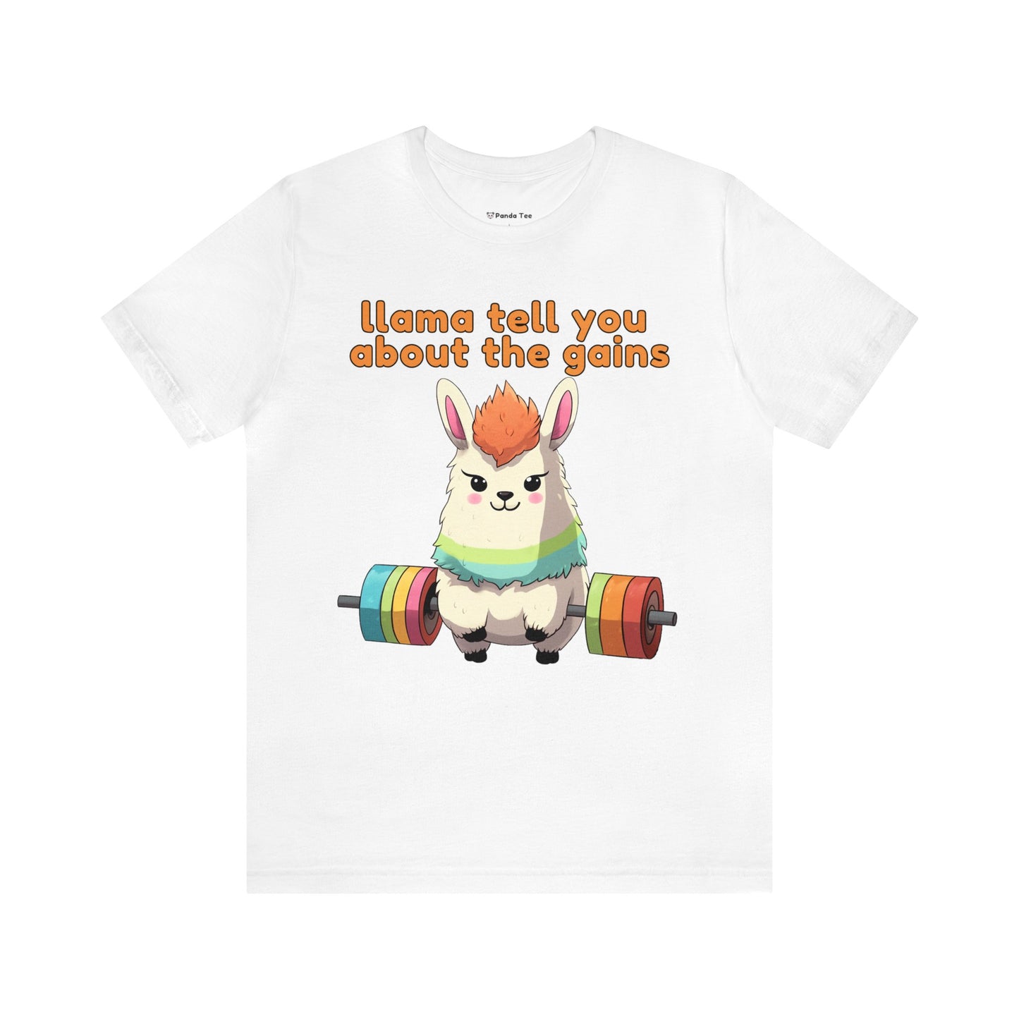 Llama tell you about the gains - Unisex Jersey Short Sleeve Tee