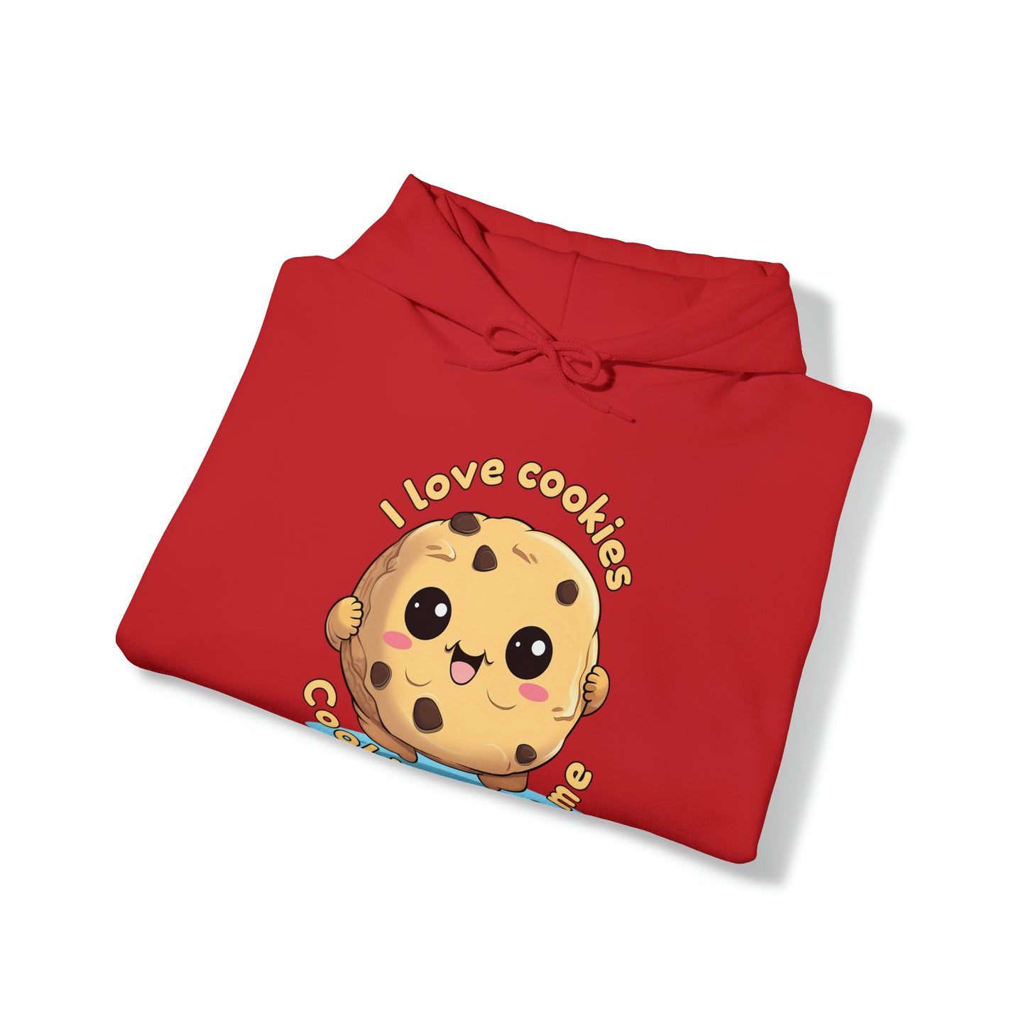 I love cookies, cookies love me - Unisex Heavy Blend™ Hooded Sweatshirt