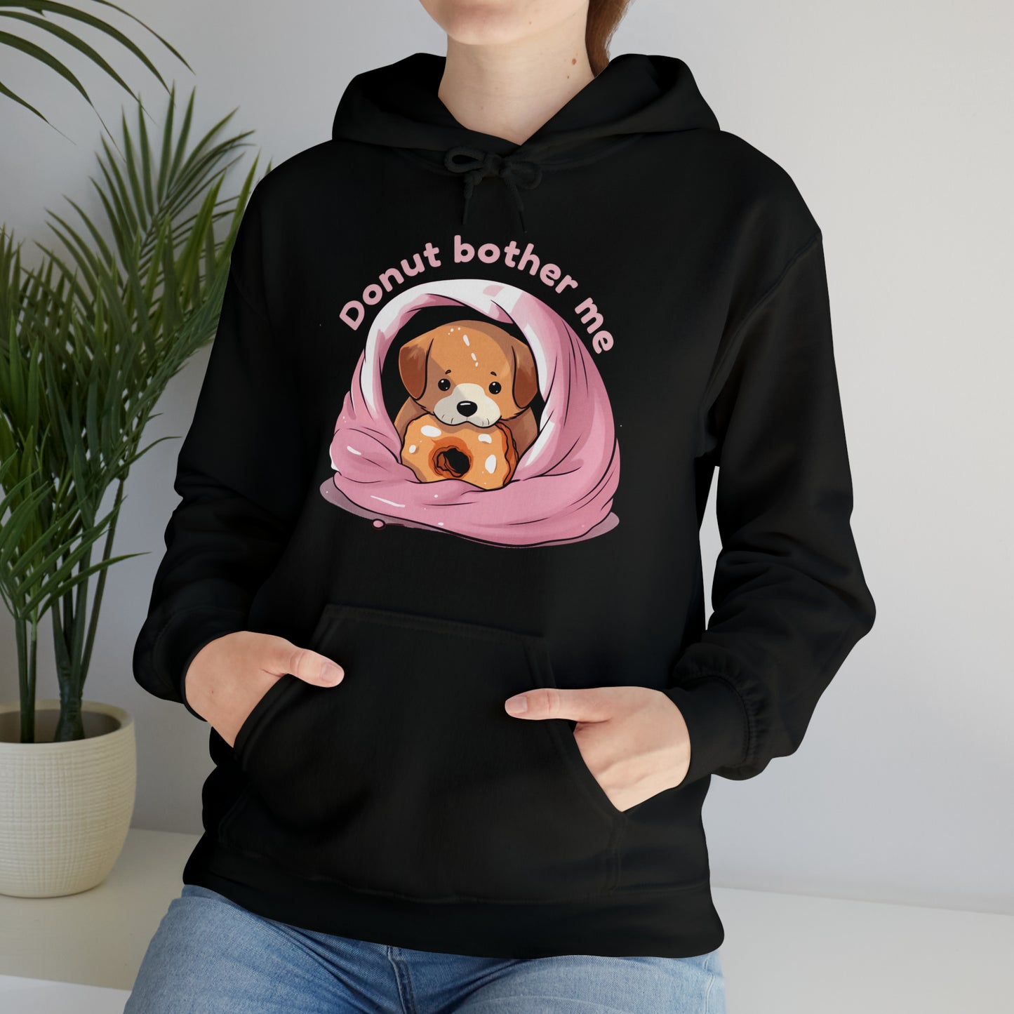 Donut bother me (dot) - Unisex Heavy Blend™ Hooded Sweatshirt