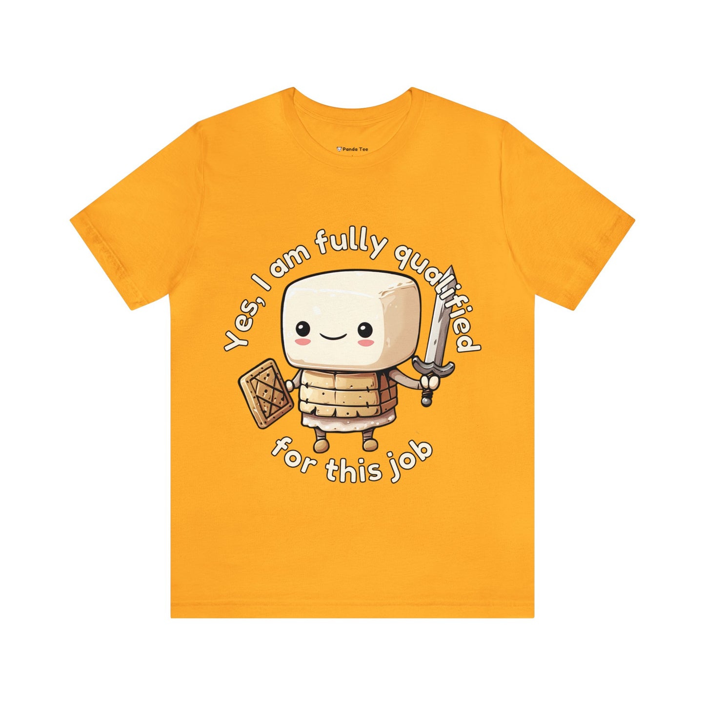 Marshmallow Warrior - Unisex Jersey Short Sleeve Tee