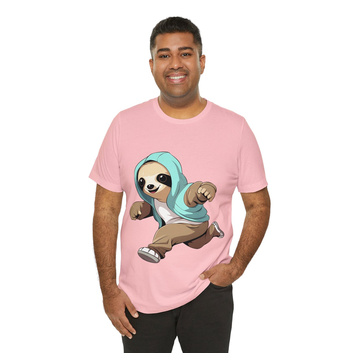 Running Sloth - Unisex Jersey Short Sleeve Tee