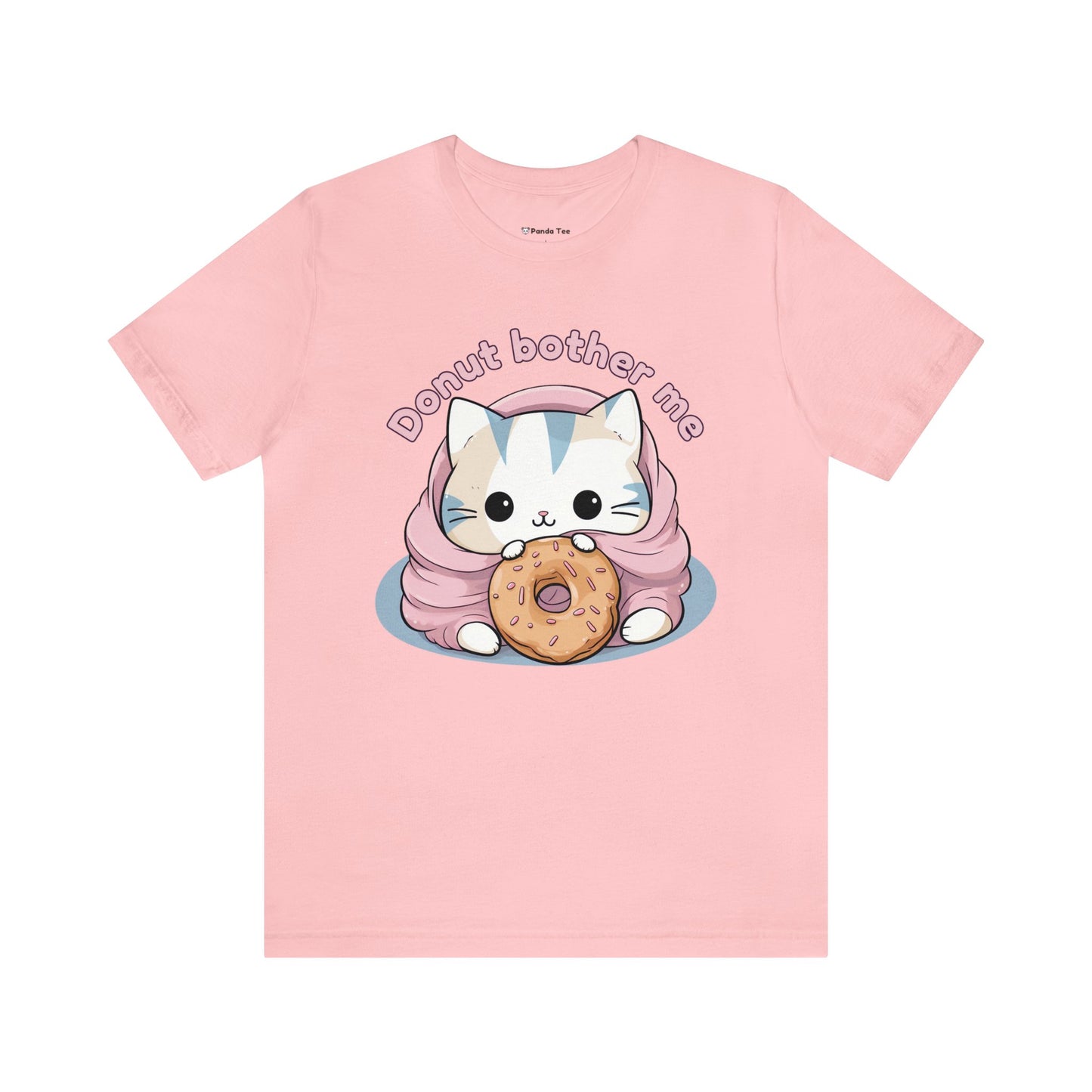 Donut bother me (cat) - Unisex Jersey Short Sleeve Tee