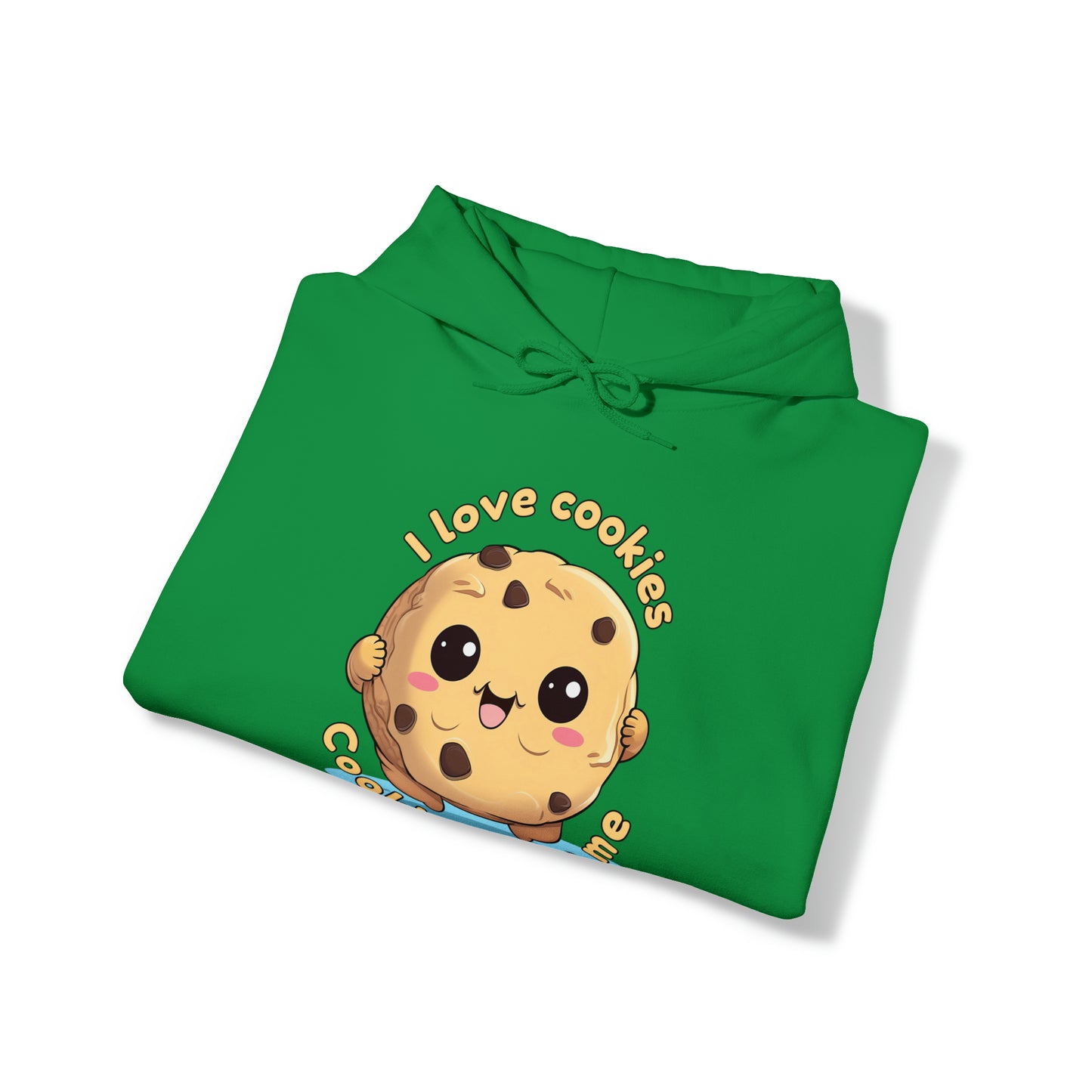 I love cookies, cookies love me - Unisex Heavy Blend™ Hooded Sweatshirt