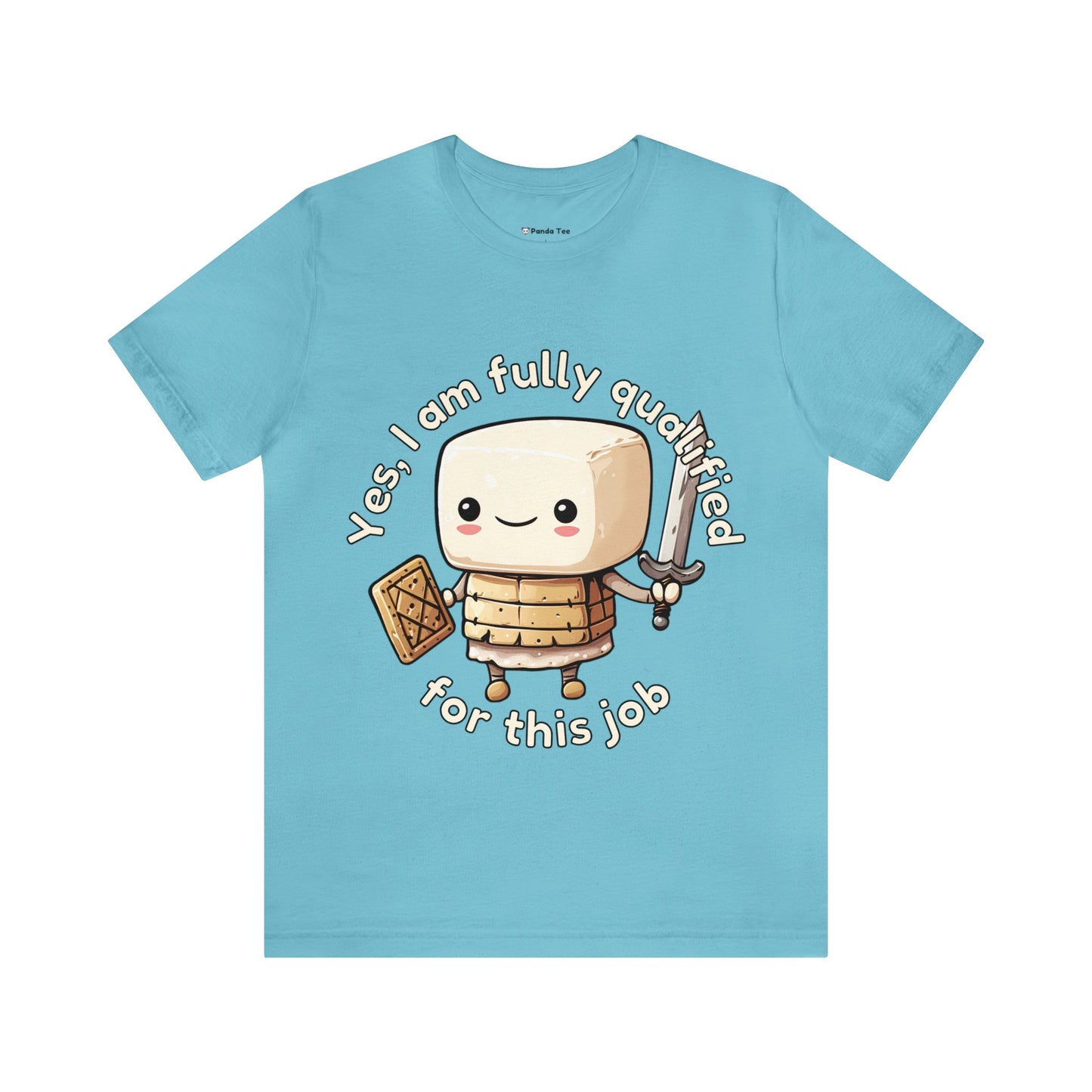 Marshmallow Warrior - Unisex Jersey Short Sleeve Tee
