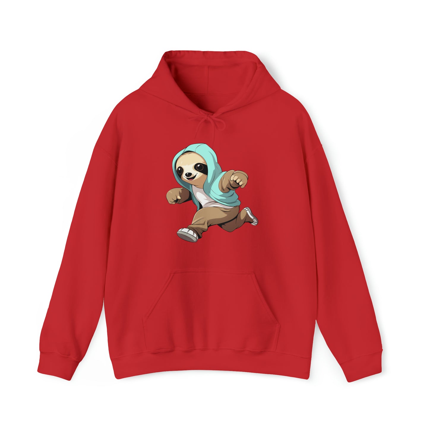 Running Sloth - Unisex Heavy Blend™ Hooded Sweatshirt