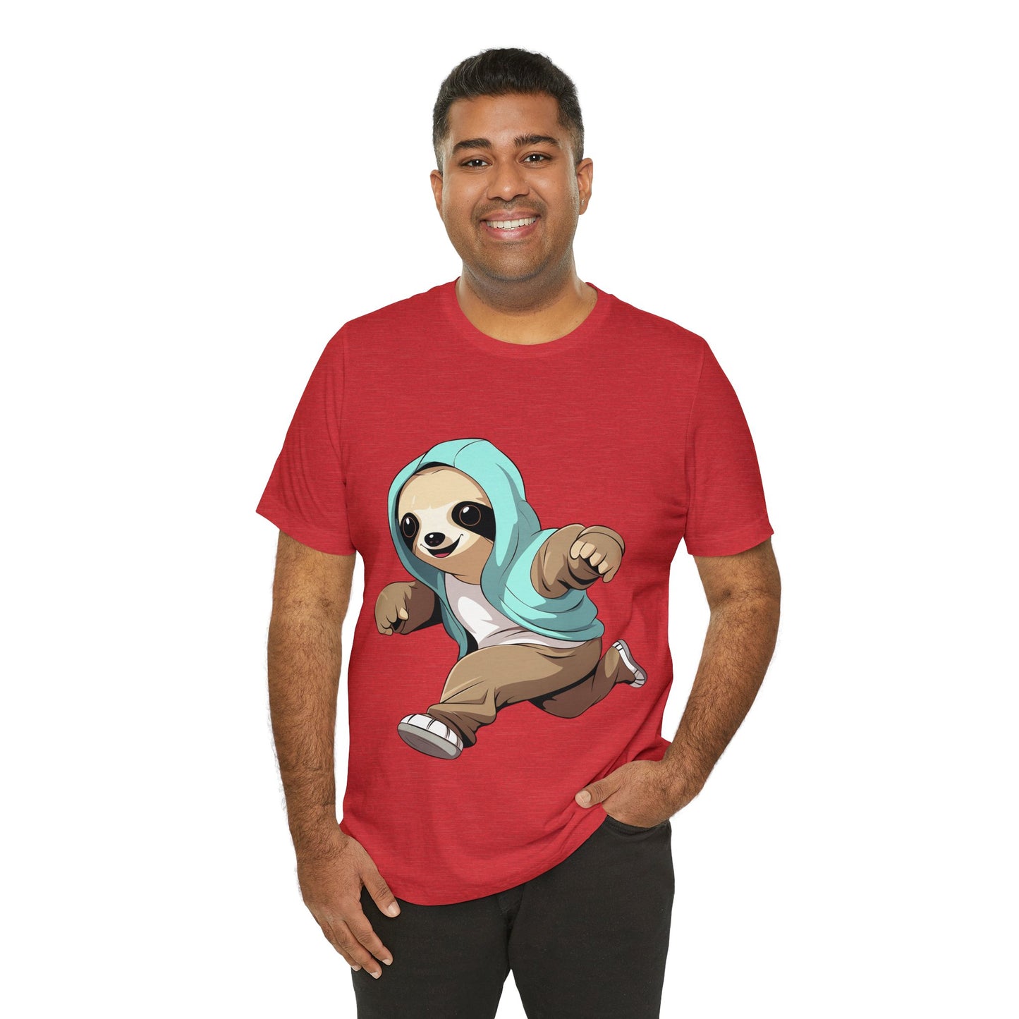Running Sloth - Unisex Jersey Short Sleeve Tee