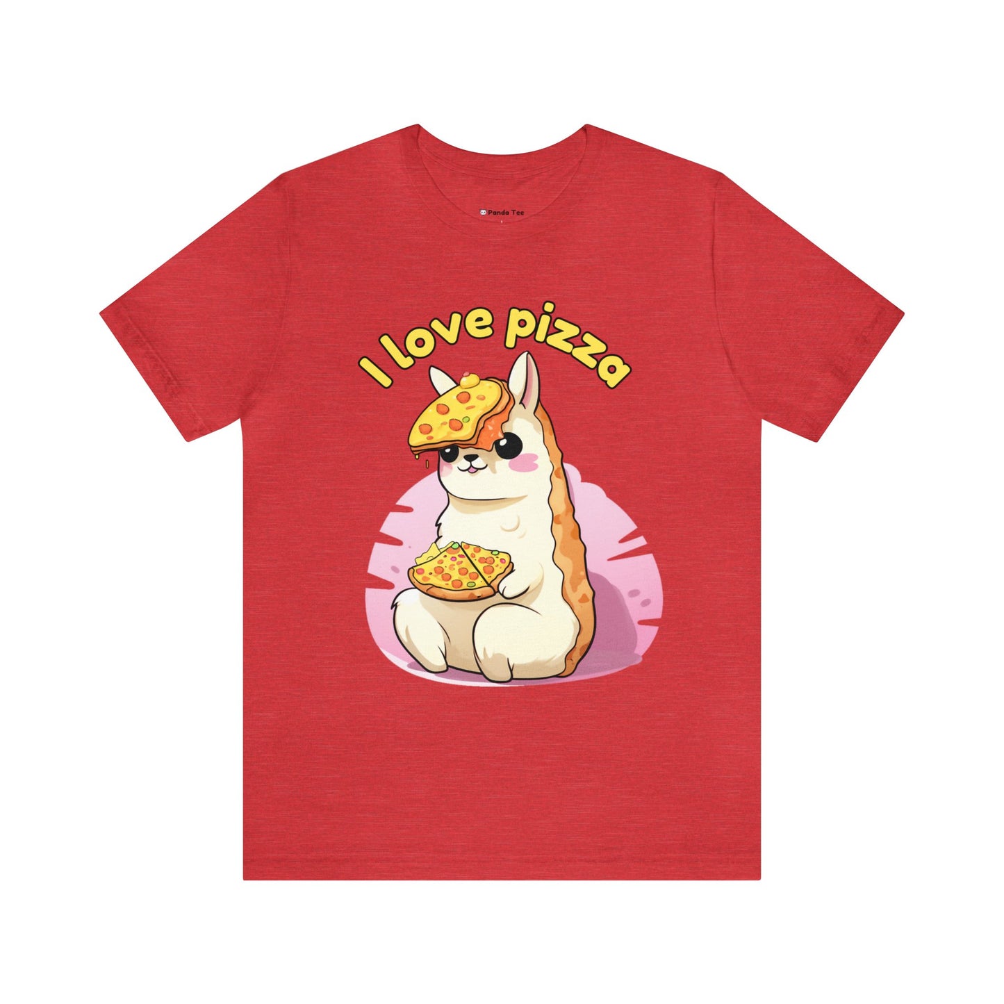 I love pizza - Unisex Jersey Short Sleeve Tee