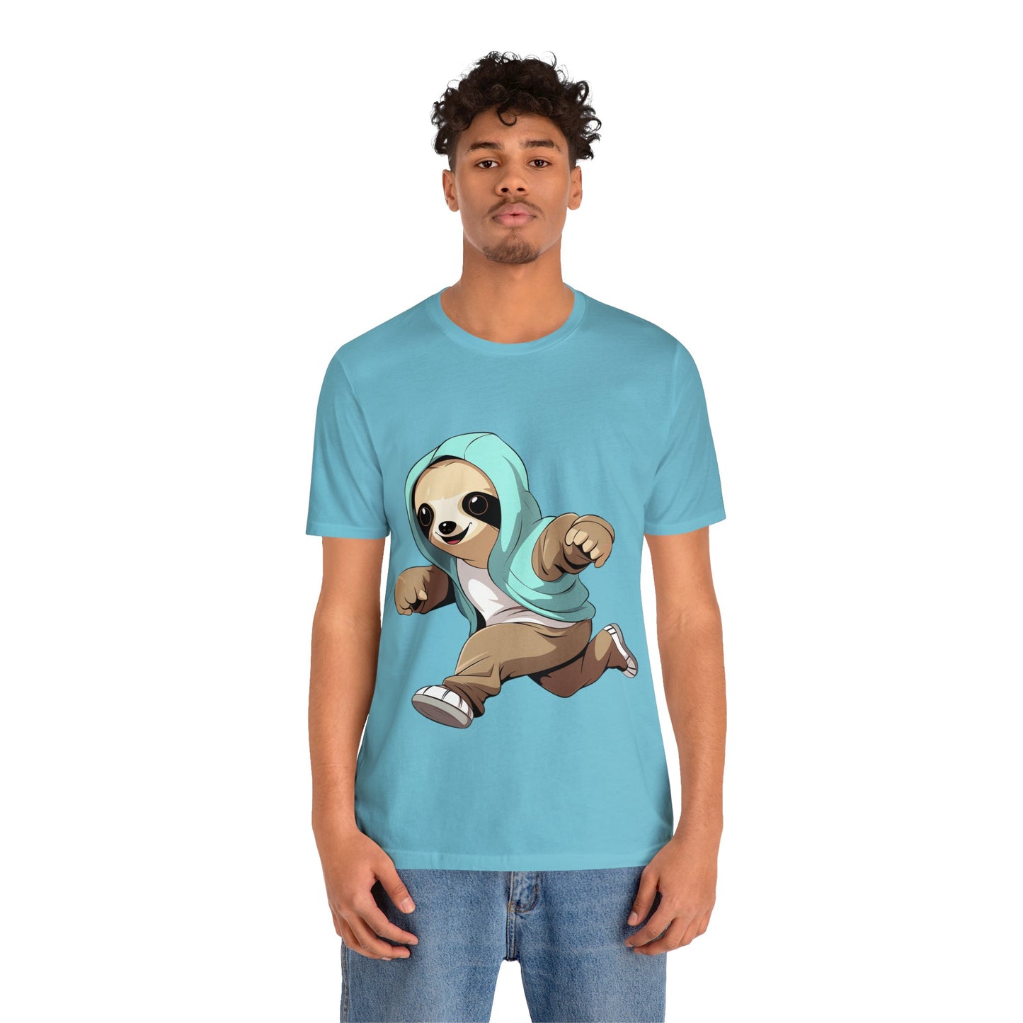 Running Sloth - Unisex Jersey Short Sleeve Tee