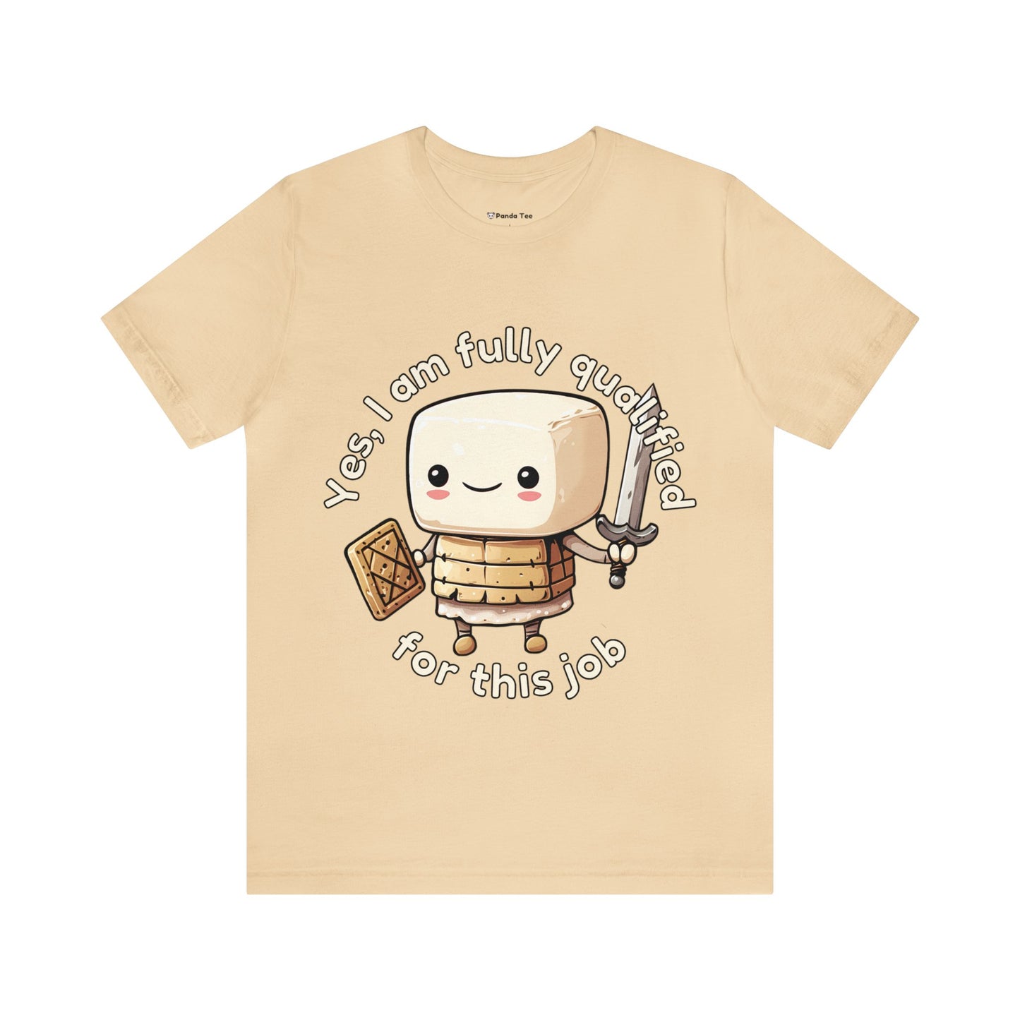 Marshmallow Warrior - Unisex Jersey Short Sleeve Tee