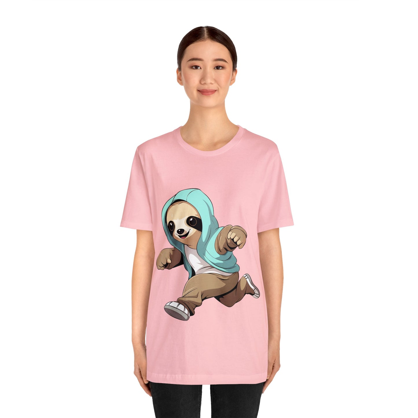 Running Sloth - Unisex Jersey Short Sleeve Tee