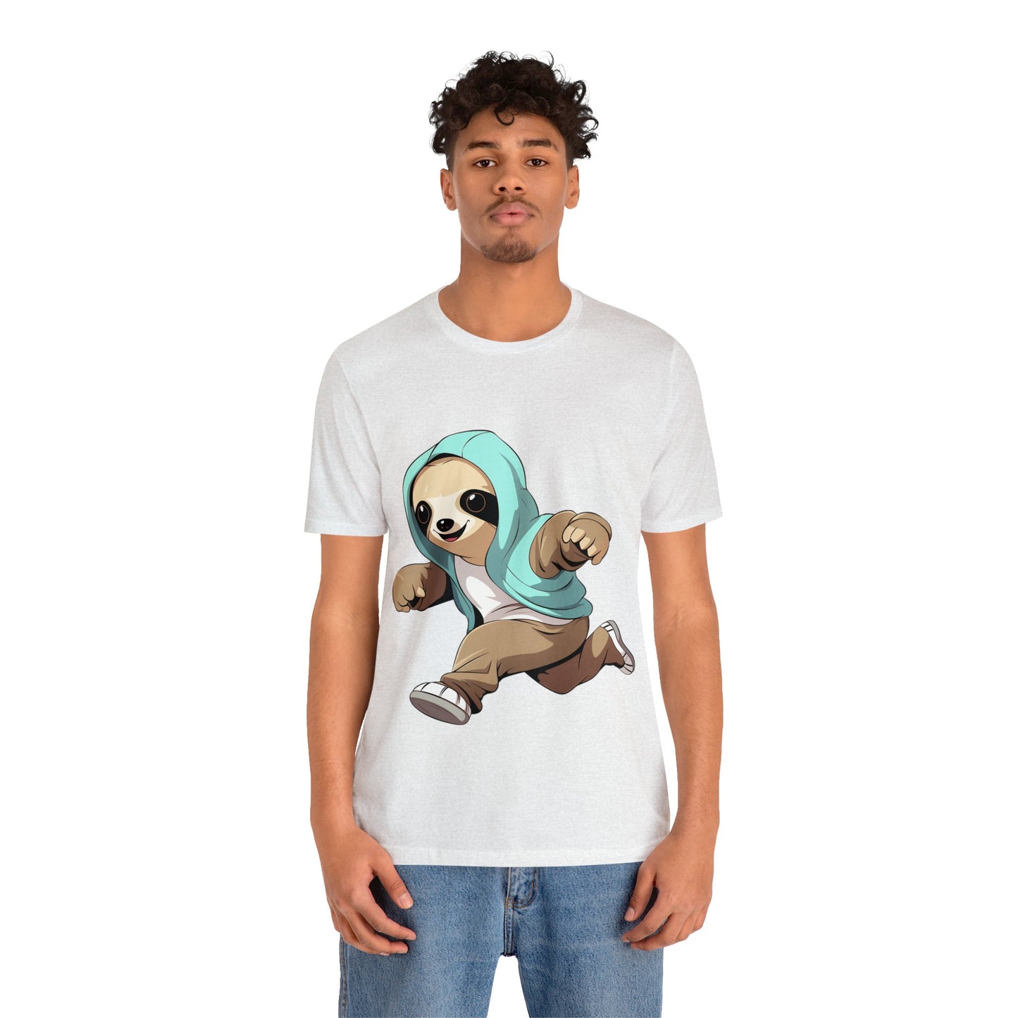 Running Sloth - Unisex Jersey Short Sleeve Tee