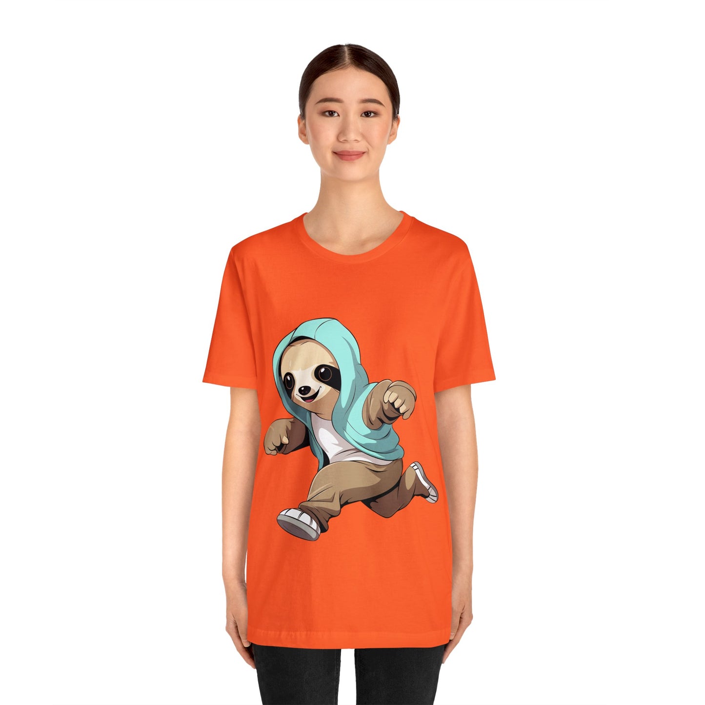 Running Sloth - Unisex Jersey Short Sleeve Tee