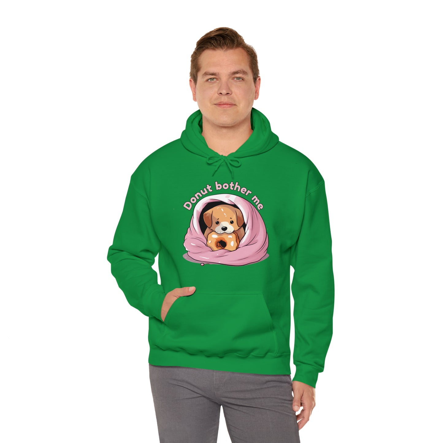 Donut bother me (dot) - Unisex Heavy Blend™ Hooded Sweatshirt
