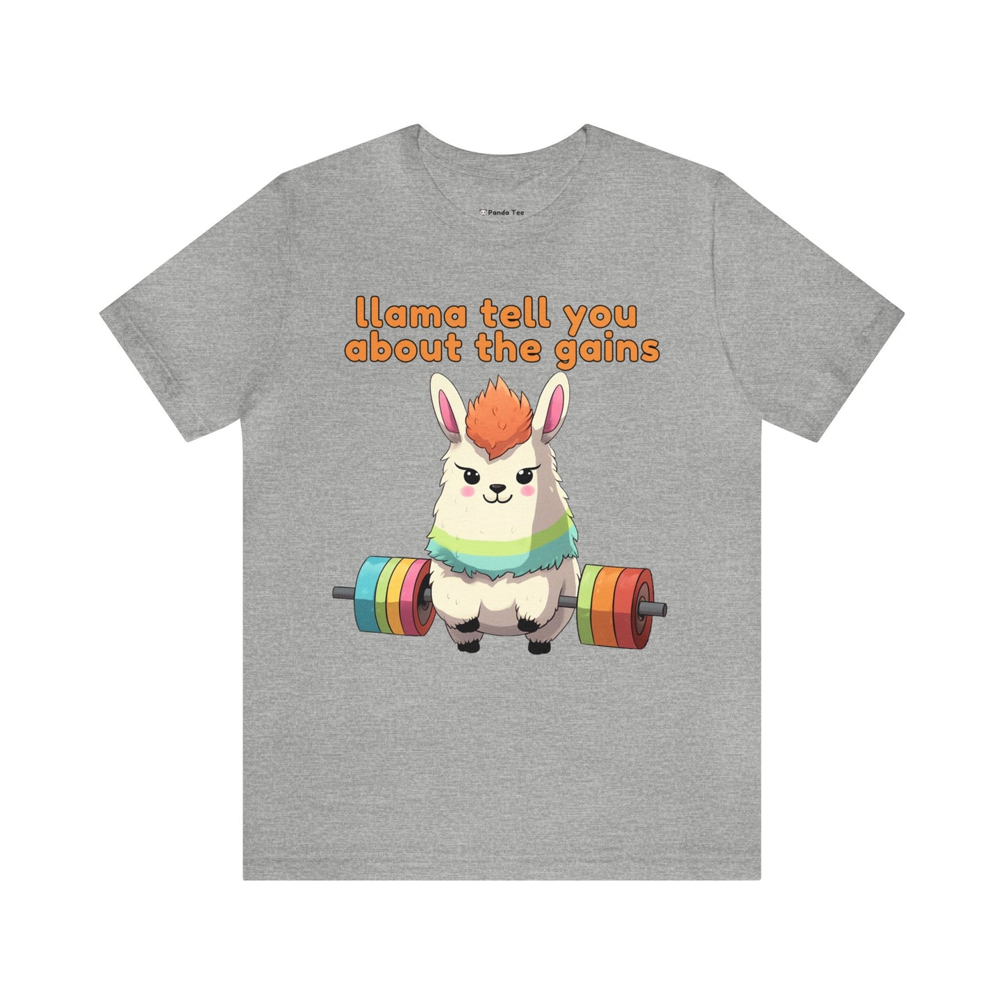 Llama tell you about the gains - Unisex Jersey Short Sleeve Tee