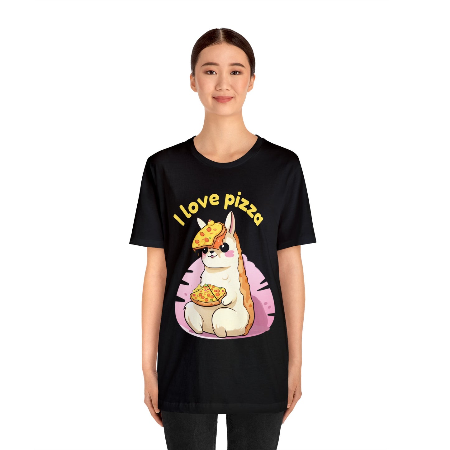 I love pizza - Unisex Jersey Short Sleeve Tee