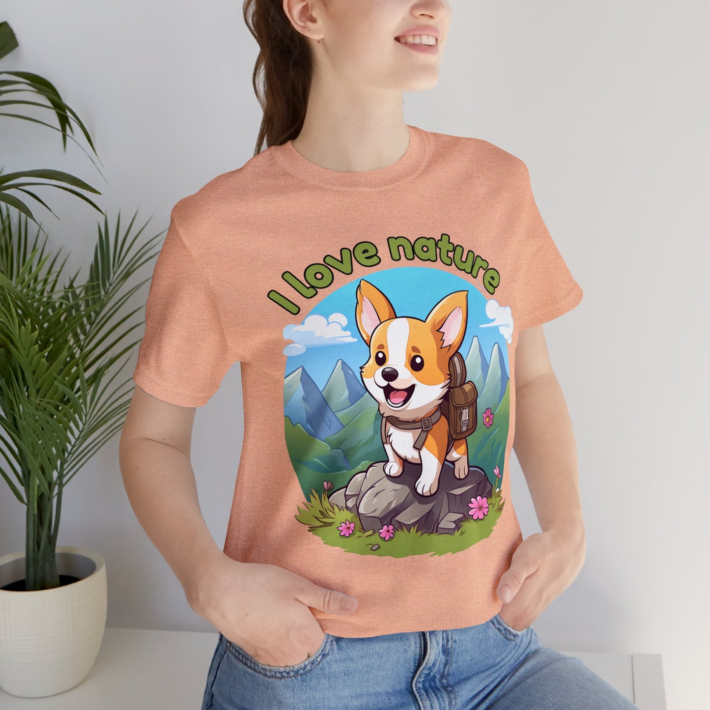 I love nature - Unisex Jersey Short Sleeve Tee