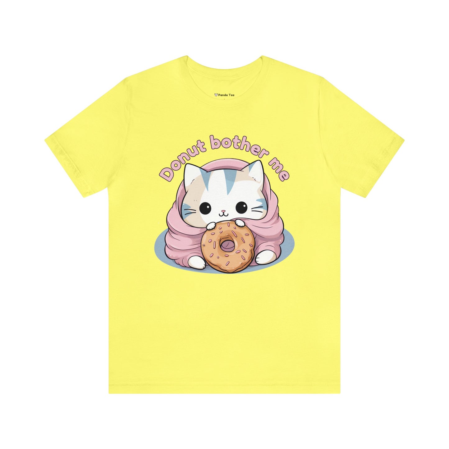 Donut bother me (cat) - Unisex Jersey Short Sleeve Tee