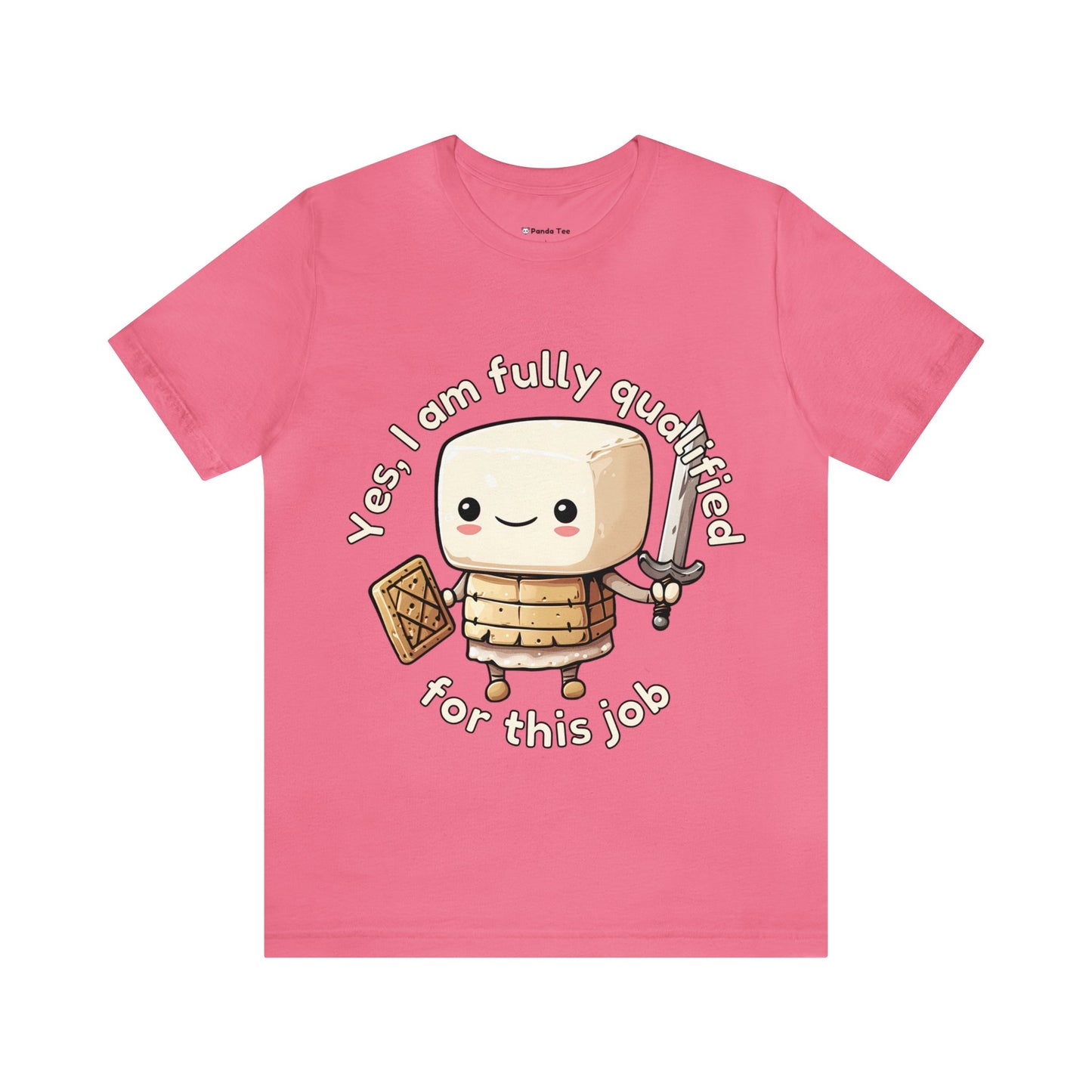 Marshmallow Warrior - Unisex Jersey Short Sleeve Tee