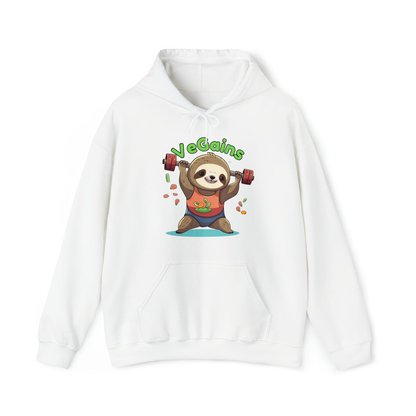 VeGains gym hoodie - Unisex Heavy Blend™ Hooded Sweatshirt