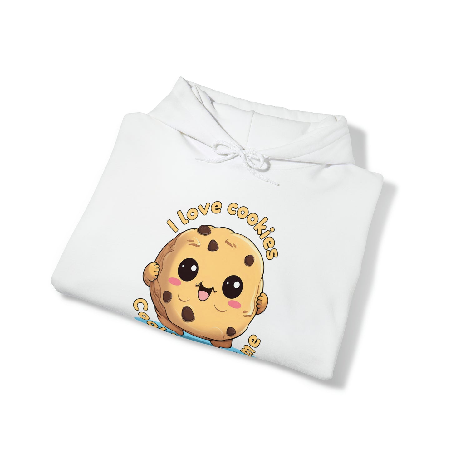 I love cookies, cookies love me - Unisex Heavy Blend™ Hooded Sweatshirt