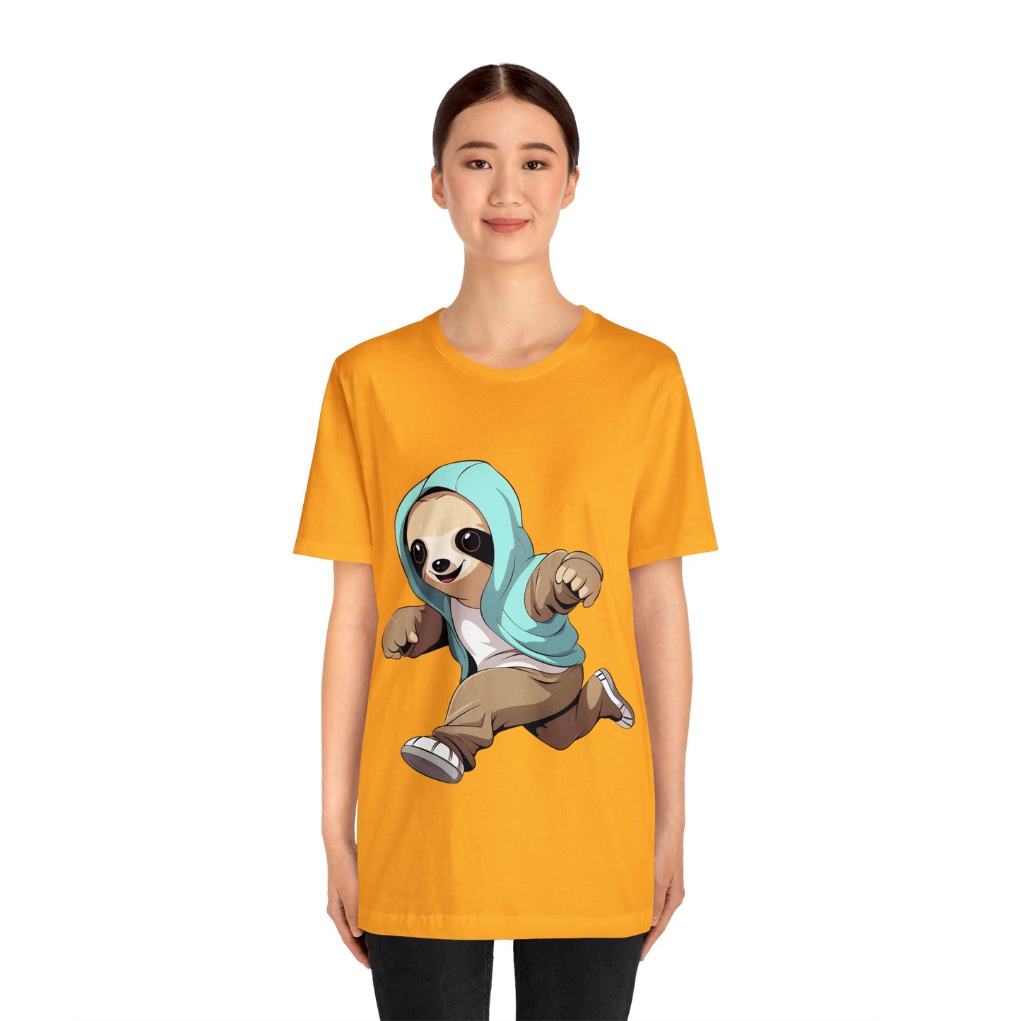 Running Sloth - Unisex Jersey Short Sleeve Tee